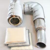 Customized Air Duct Removable Insulation Covers /Jacket, Silicon