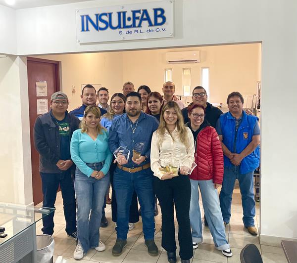 Insul-Fab de Mexico Warehouse and C/S Team